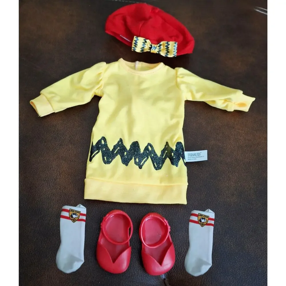 My Life As Peanuts Charlie Brown Picture Day Outfit Dress Shoes Hat Socks 18